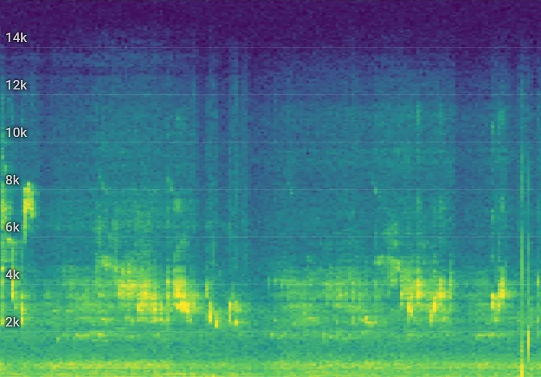 Live spectrogram